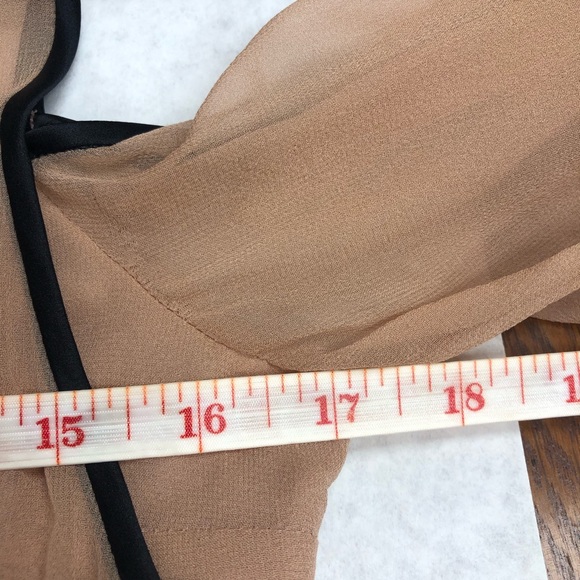 Cinq a Sept Blair Off Shoulder Silk Ruffle Dress 6 - Picture 12 of 14